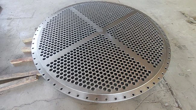 titanium steel clad tube sheet titanium steel clad tube sheet